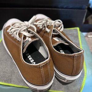 Converse Brown and White Athletic Shoes